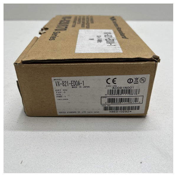 Vertex Standard VX-821 two-way handheld radio 16 channel