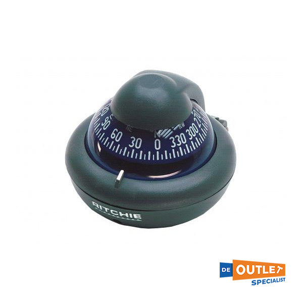 Ritchie X-10 Спортна рибарска скоба компас черен