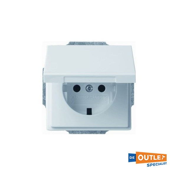 ABB Busch-Jaeger Future Linear | Built -in WCD 1V with folding lid - StudioWit Gloss | 20ECK-84