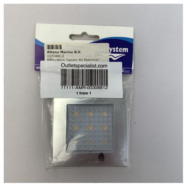 Batsystem Square 80 White Outdoor Led Lighting - 00308812