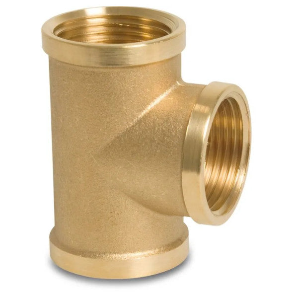 Groco 真鍮Tピース 1.5インチ - 0130H