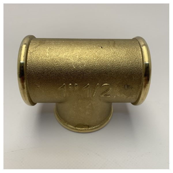 Groco 真鍮Tピース 1.5インチ - 0130H