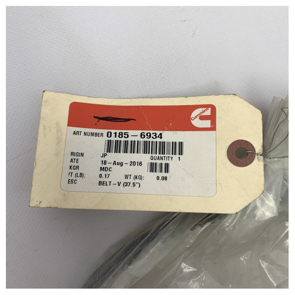 Cummins Onan -generator | V-Belt 37,5 tommer-0185-6934