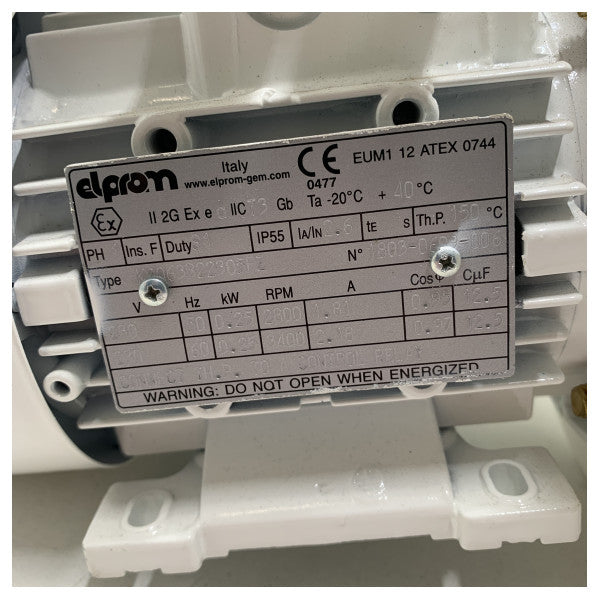 GIANNECHI C302 ATEX Zentrifugalgebläse 230 V - 01LCXX3032