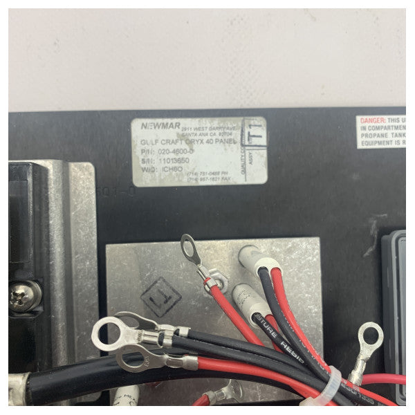 Gulf Craft Oryx 40 AC | DC fördelningspanel 12V | 230V - 020-4600-0