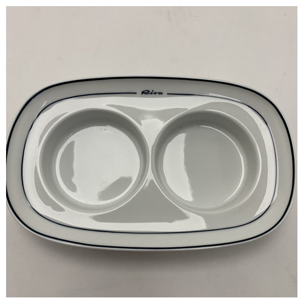 Riva | Richard Ginori 027 1795 Dish Double Compipartiment Bżar u Melħ