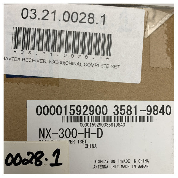 Furuno NX-300-H-D navtex prijemnik kit s antenom 