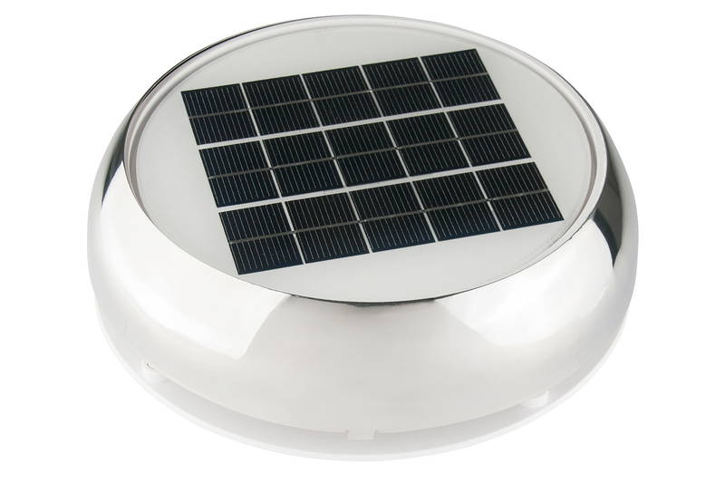 Marinco Solar Ventilation Stainless Steel 4 inch - N20704S