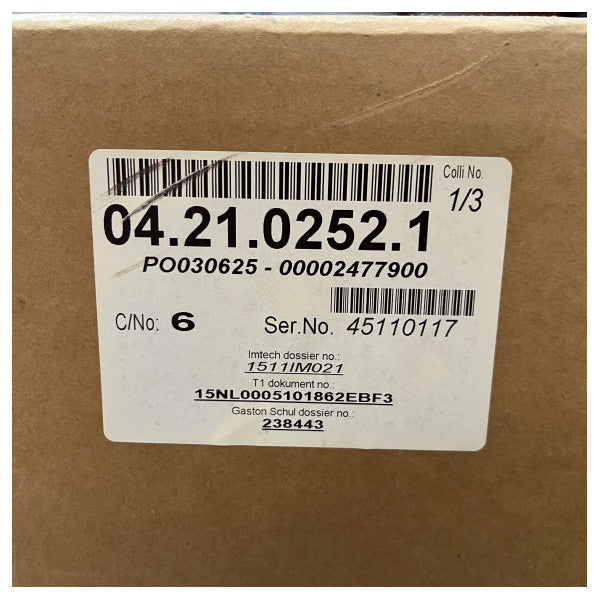 Тип на основната рамка на Furuno RC-1800T - MA-1800T-75-Y-E