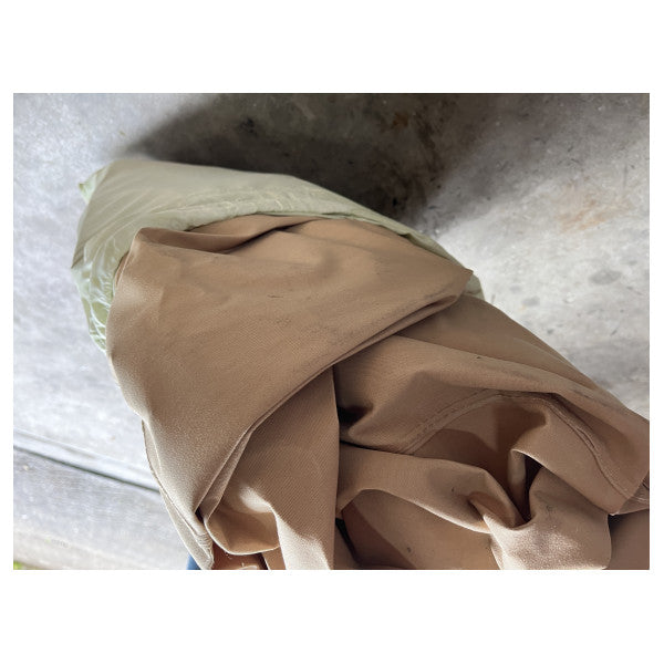 Funda para consola de barco Sessa Marine Key Largo 28 - Funda protectora resistente a la intemperie de color beige