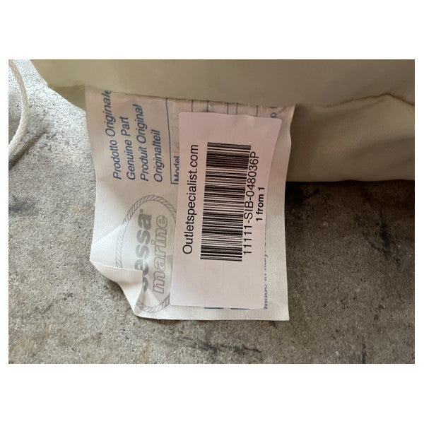 Sessa Marine Key Largo 28 Boat Console Cover - Cobertura protetora bege durável e resistente às intempéries