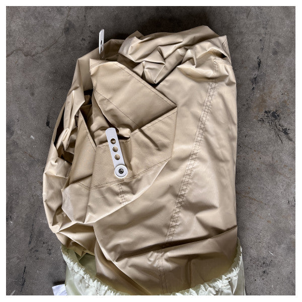 Sessa Marine blød top i ruskind, beige - 04803N1