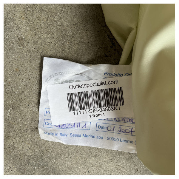 Sessa Marine blød top i ruskind, beige - 04803N1