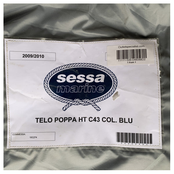 Sessa Marine telo poppa HT C43 sininen