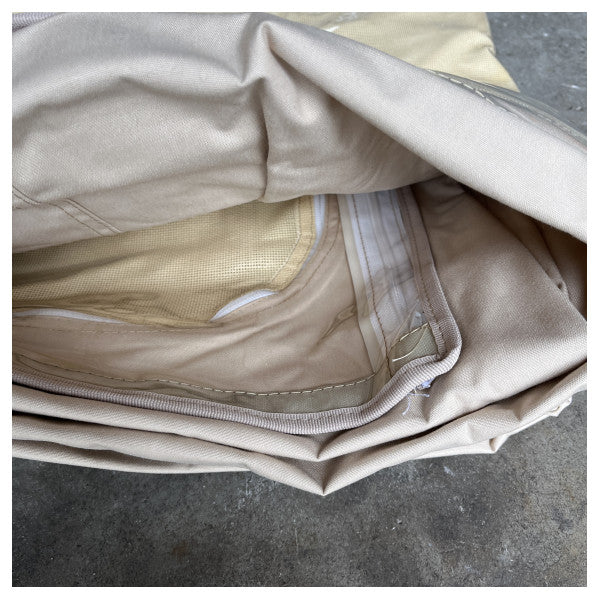 Sessa Marine C38 bâche de fermeture du cockpit arrière beige - 048088U