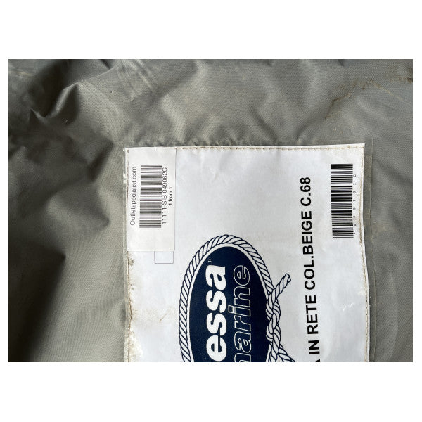 Sessa Marine C68 aft net cover in beige - 049062C