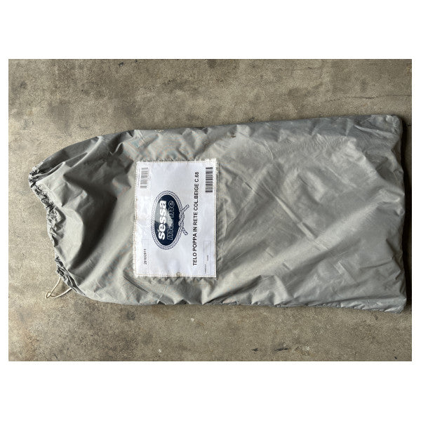 Sessa Marine C68 aft net cover in beige - 049062C