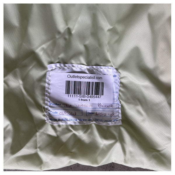 Sessa Marine beige bimini storage cover - 0495447