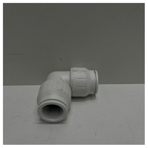 HEP2O Gomito WS 2203 - 051616P Conector de tubo marítimo de plástico de 90 graus - Encaixe à prova de água resistente à corrosão para tubos de 16 mm