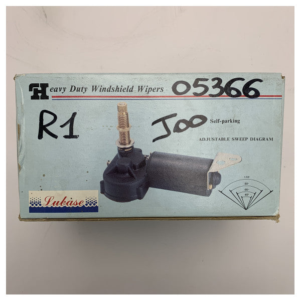 Lubase 05366 Motor de limpiaparabrisas ángulo ajustable de servicio pesado - 168021