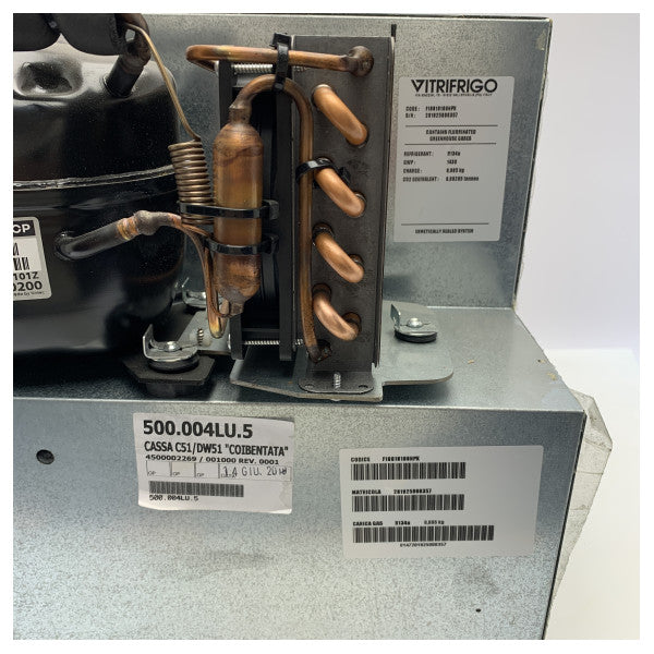 Vitrifrigo C51 IX OC2 51L Kompressor kjøleskap 12/24V rustfritt stål