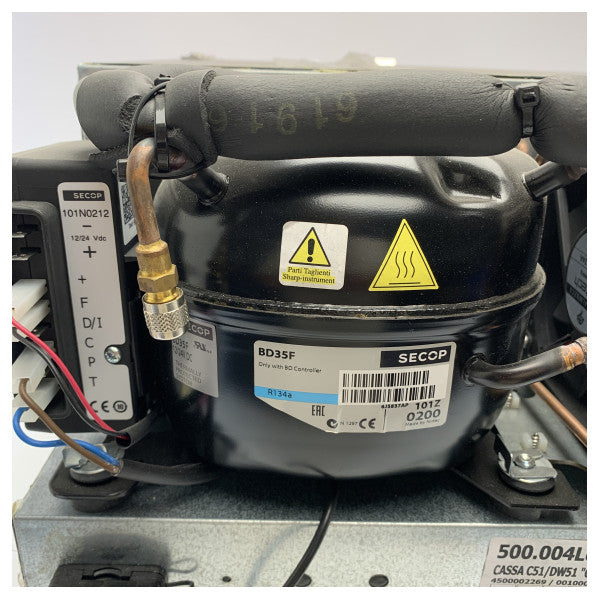 Vitrifrigo C51 IX OC2 51L Kompressor kjøleskap 12/24V rustfritt stål