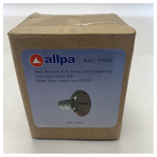 Allpa Essence en acier inoxydable 38 mm Remplissage de pont - 078224