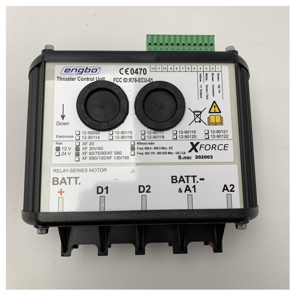 ENGBO XFORCE XF30 | XF60 12V Steuereinheit mit Fernbedienung - 117-00149