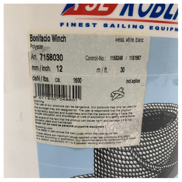 FSE Robline Blei Ankerlinie 12 mm Länge 30m - 7158030