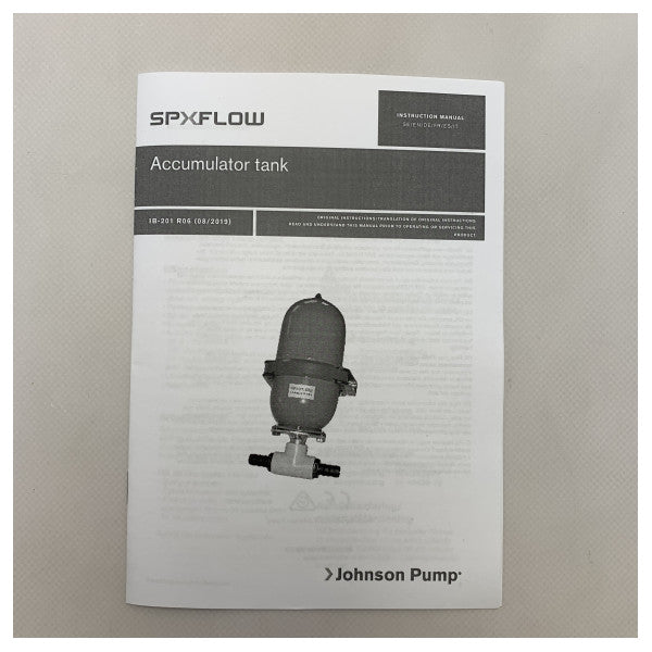 Johnson 09-46839-02 Tank tal-Akkumulatur Red 2L