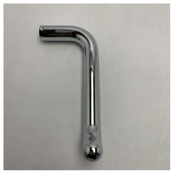 Fantini Ballochi 609 クロムメッキトイレロールホルダー - 耐久性、耐腐食性イタリア製マリンアクセサリー