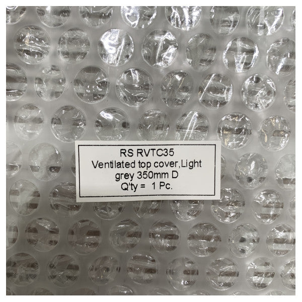 Αεριζόμενο χαλύβδινο κάλυμμα κορυφής RS PRO για σασί 19" - Ανθεκτική θαλάσσια και βιομηχανική προστασία