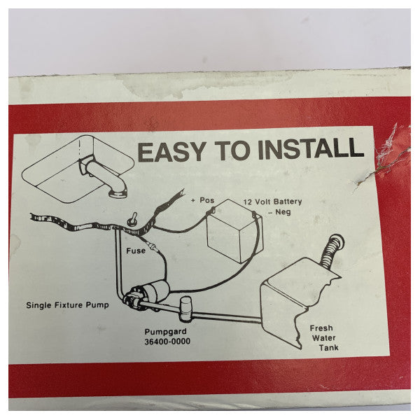 Jabsco Par-Mate 44020-2911 Αντλία Φρέσκου Νερού - 24V - 9L/m 