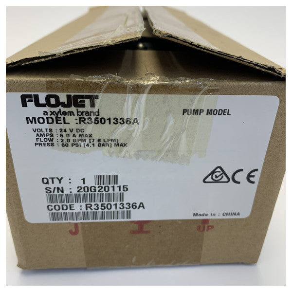 Flojet R3501336A Kendinden Emişli Temiz Su Pompası 24V - 7.6L/m - 60 psi 
