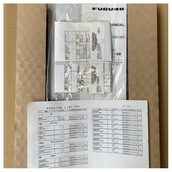 Furuno FAR-2137S/2837S marine radarenhed med DEICER - FAR-2137S