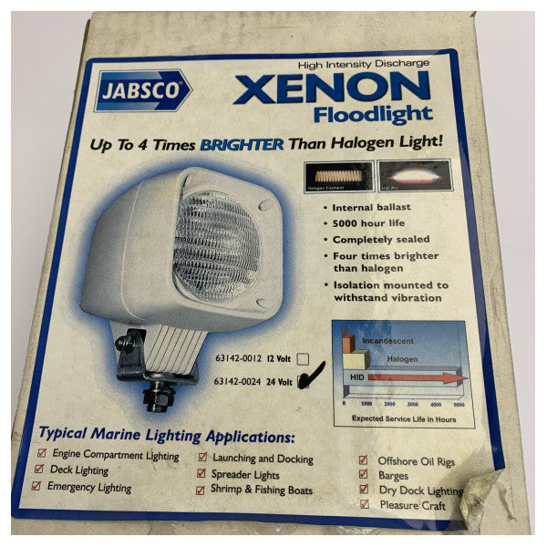 Jabsco Faro Xenon 24V Marine Flutlicht - 63142-0024 