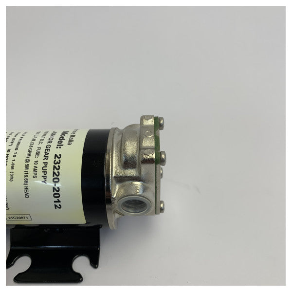 Jabsco Junior Gear Puppy 12V Elektrische Kraftstoffübertragungs-pumpe - 23220-2012 