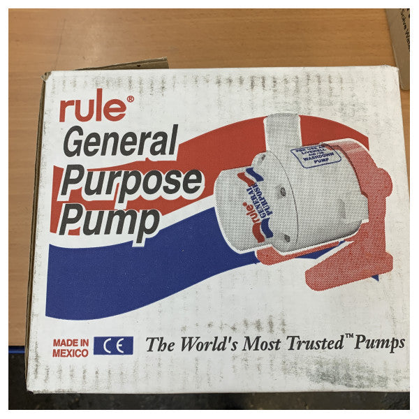 Rule 17AM dränkbar pump 3800 GPH 12V - kraftfull marin länspump 