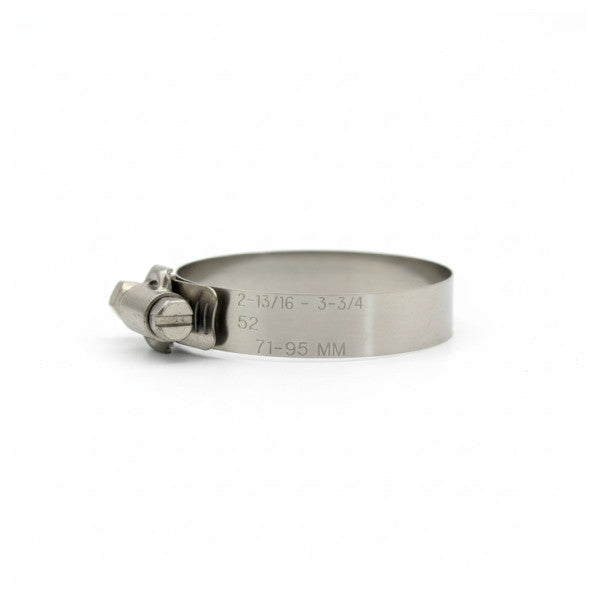 Norma W4 slangeklemme rustfrit stål 316 - 71-95 mm - Marine Quality 