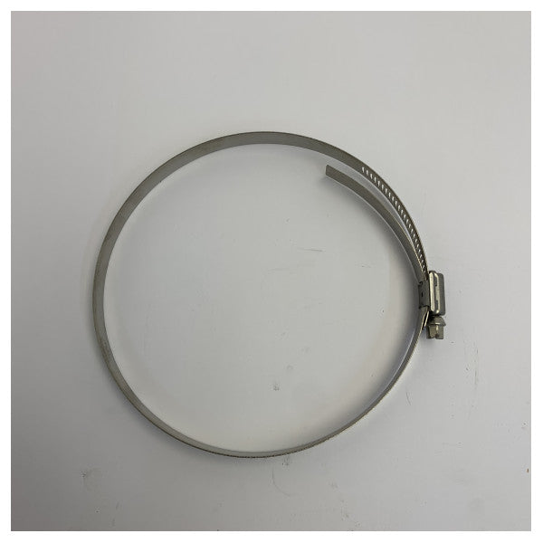 Abraçadeira de mangueira Norma W4 em aço inoxidável 127-152 mm (3-1/8 - 6 pol.) - Qualidade marítima 