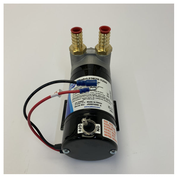 Jabsco 23870-1200 Αντλία καυσίμου ναυτιλίας με ολισθαίνοντα πτερύγια - 12V Puppy - 35lpm 