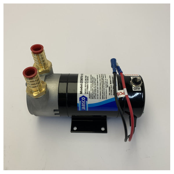 Jabsco 23870-1200 Αντλία καυσίμου ναυτιλίας με ολισθαίνοντα πτερύγια - 12V Puppy - 35lpm 