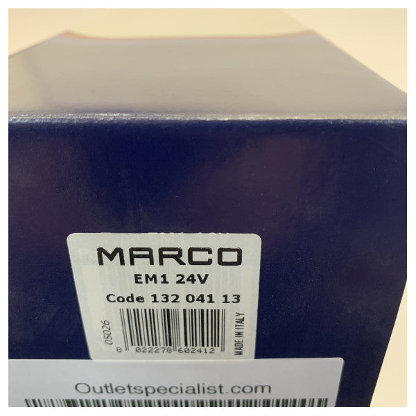 Marco Marine Horn 24V - Trompet Lunga - Rustfritt Stål Skipshorn -132-041-13 