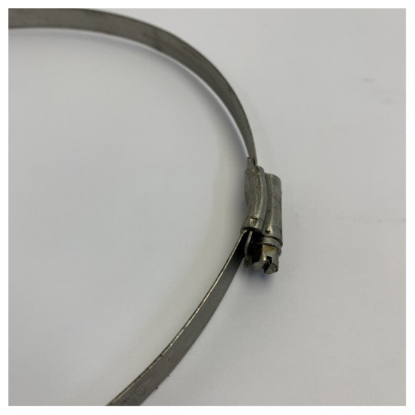 ABA slangeklemme rustfrit stål - 200-231 mm - Inox snekkegevindsklemme 