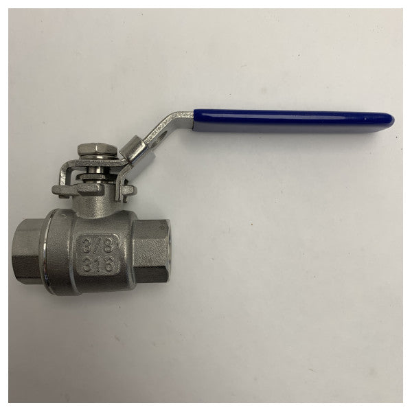 Кульовий кран з нержавіючої сталі 316 3/8 дюйма 1000 WOG 