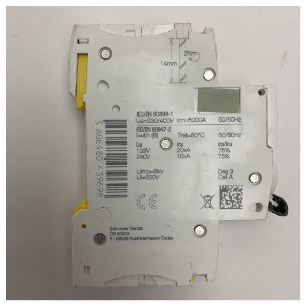 Schneider Electric A9F03116 16A 240V морський клас автоматичний вимикач 