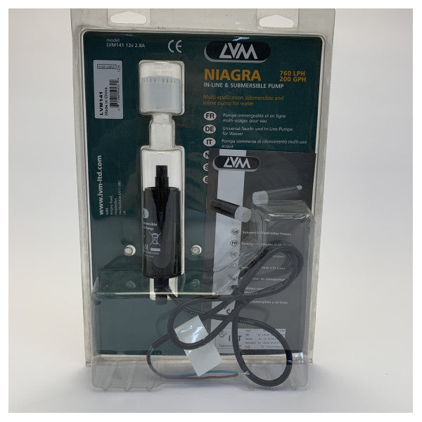Niagara LVM141 Bilge ve Inline Pompa 12V - Dizel ve Sıvı 