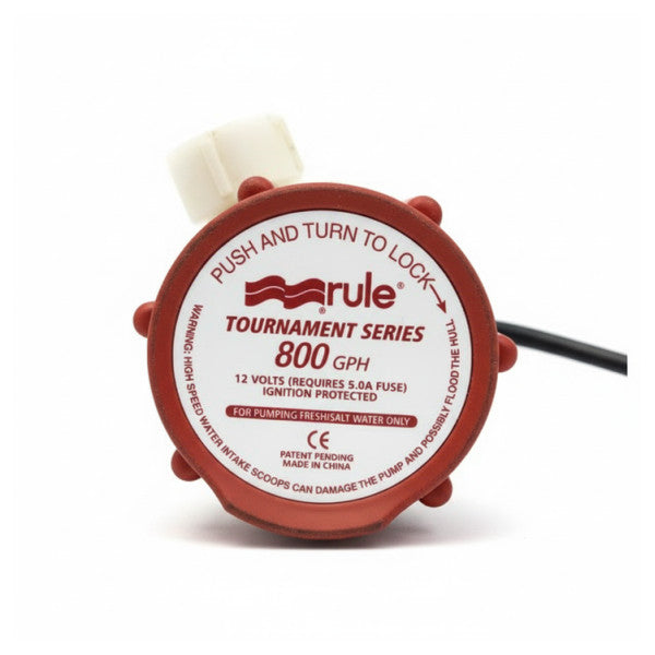 Regola 403CM Pumpa ta' Aerator Livewell - 800 GPH - Pumpa tal-Bilge Marittima 