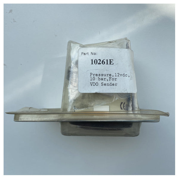 Seastar Teleflex Marine 10261E 12V 10 Bar Pressure Sensor Compatible with VDO Gauge for Marine Applications