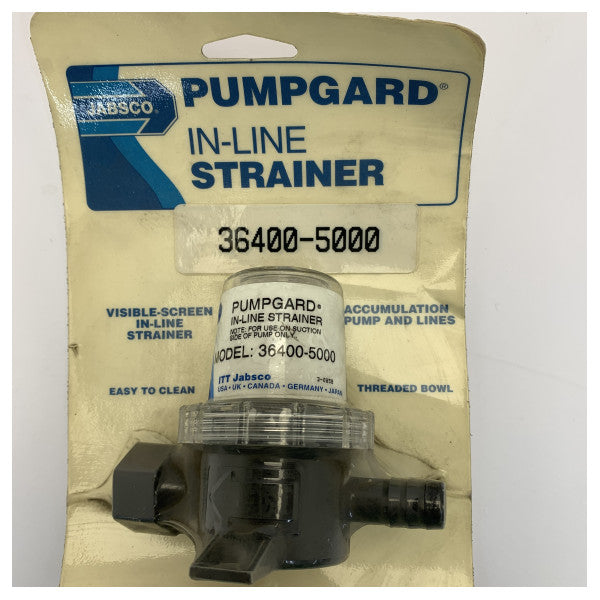 Jabsco Inline-Wasserfilter 36400-5000 - Frischwasserfilter 